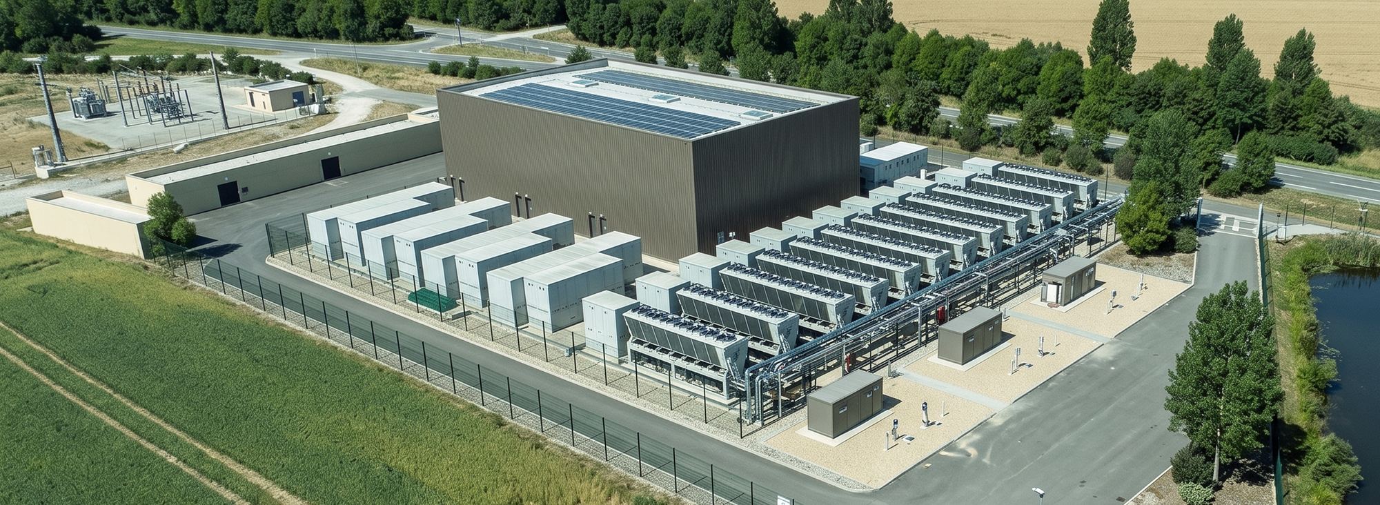 NRD 1 site — aerial view